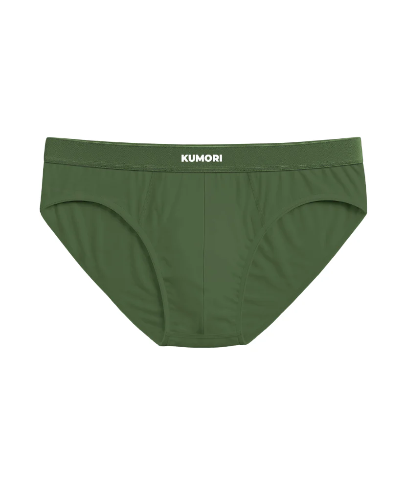 Bamboo Briefs Light Blue, Olive and Mint (3-Pack) - Image 9