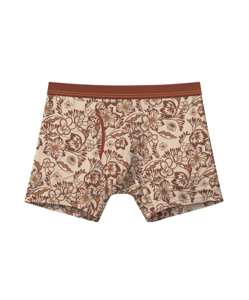 Fall Drop 4 Pack Bamboo Boxer Briefs 5" - Image 3