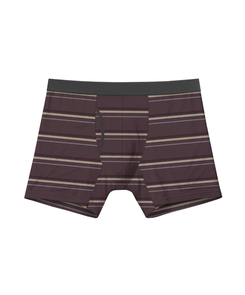 Winter Drop 4 Pack Bamboo Boxer Briefs 5" - Image 5